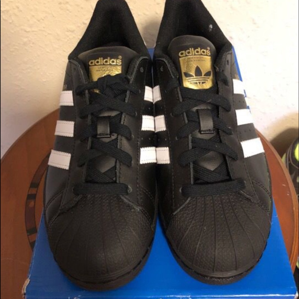 SUPERSTAR black/gold Adidas